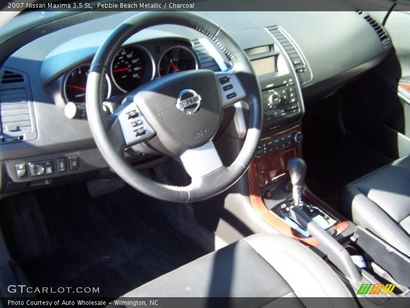 Pebble Beach Metallic / Charcoal 2007 Nissan Maxima 3.5 SL