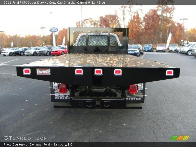 Oxford White / Steel 2011 Ford F450 Super Duty XL Crew Cab Chassis