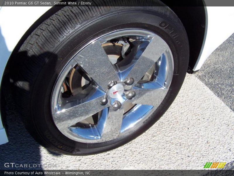 Summit White / Ebony 2010 Pontiac G6 GT Sedan