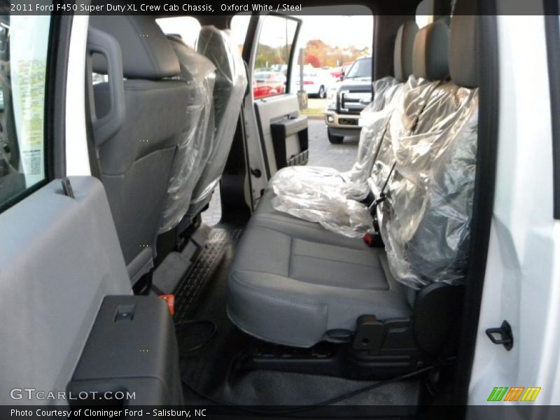 Oxford White / Steel 2011 Ford F450 Super Duty XL Crew Cab Chassis