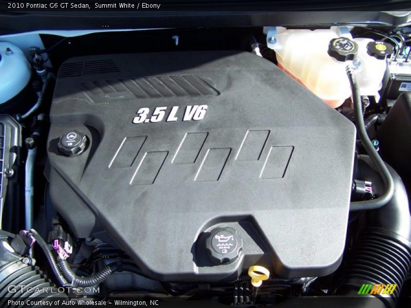 Summit White / Ebony 2010 Pontiac G6 GT Sedan