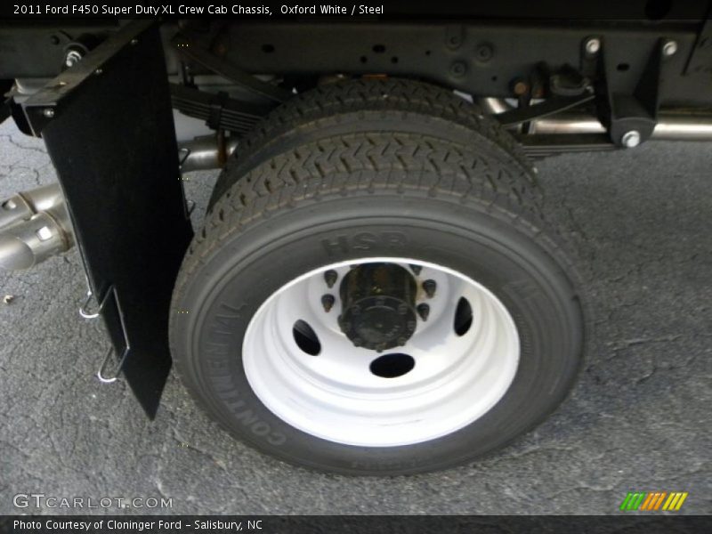  2011 F450 Super Duty XL Crew Cab Chassis Wheel