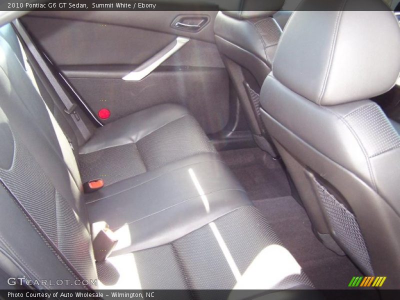Summit White / Ebony 2010 Pontiac G6 GT Sedan