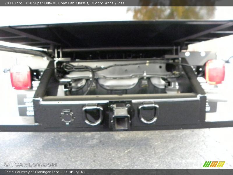 Oxford White / Steel 2011 Ford F450 Super Duty XL Crew Cab Chassis