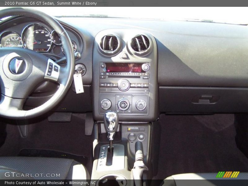 Summit White / Ebony 2010 Pontiac G6 GT Sedan