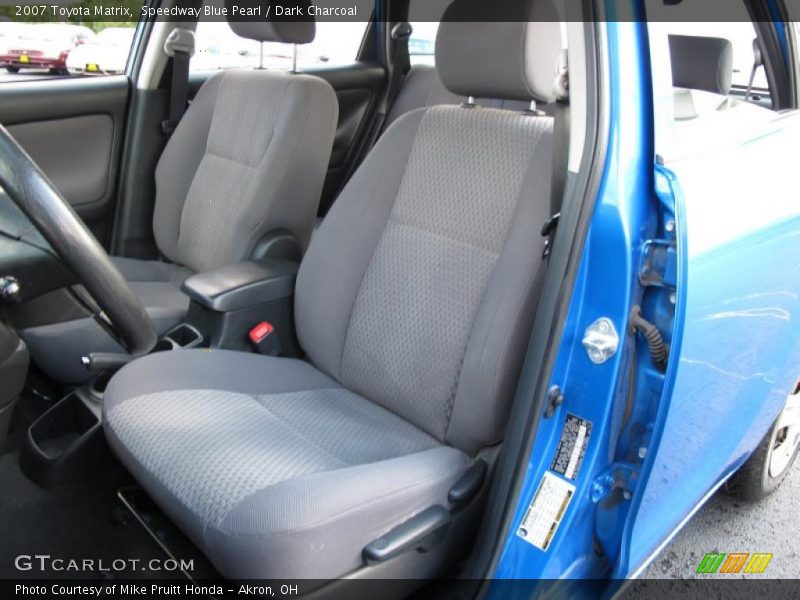 Speedway Blue Pearl / Dark Charcoal 2007 Toyota Matrix