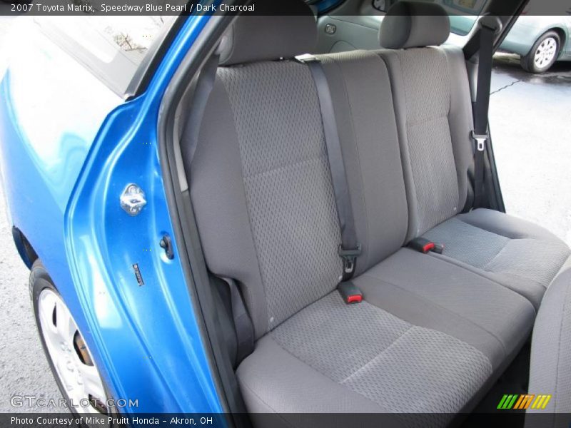 Speedway Blue Pearl / Dark Charcoal 2007 Toyota Matrix
