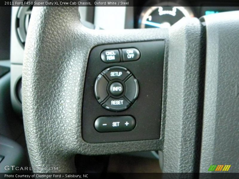 Controls of 2011 F450 Super Duty XL Crew Cab Chassis