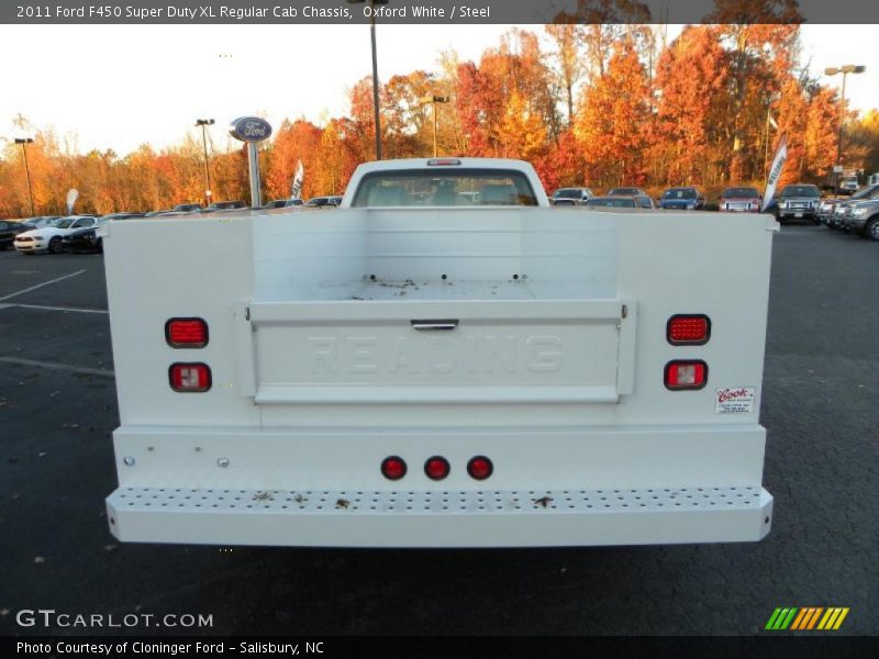 Oxford White / Steel 2011 Ford F450 Super Duty XL Regular Cab Chassis
