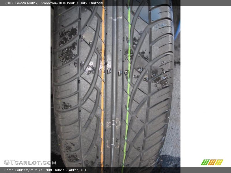 Speedway Blue Pearl / Dark Charcoal 2007 Toyota Matrix