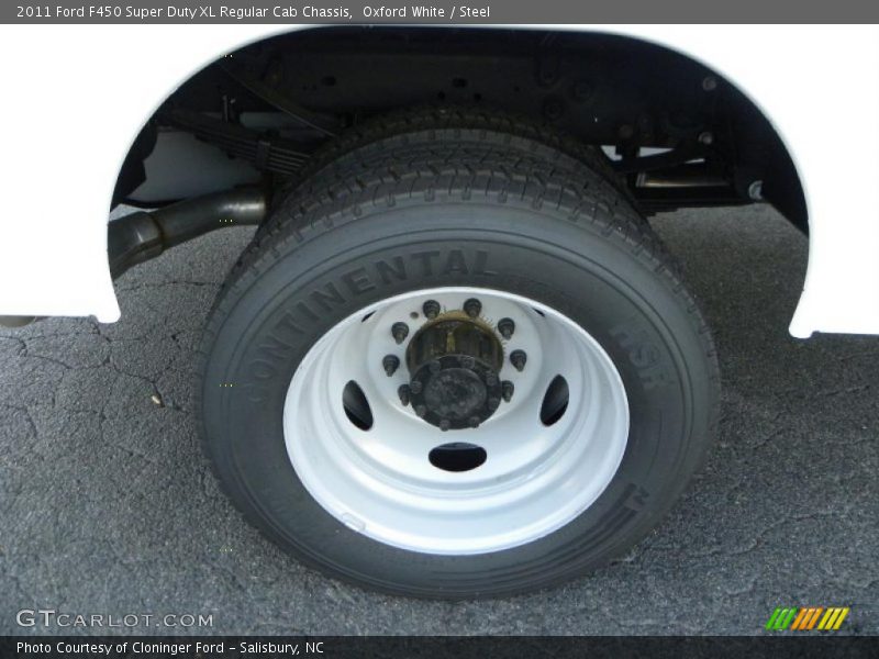  2011 F450 Super Duty XL Regular Cab Chassis Wheel