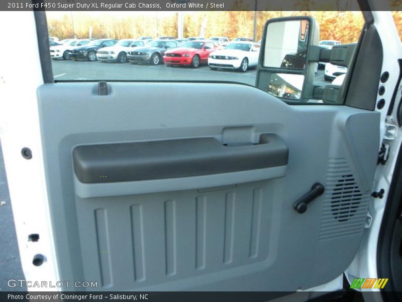Oxford White / Steel 2011 Ford F450 Super Duty XL Regular Cab Chassis