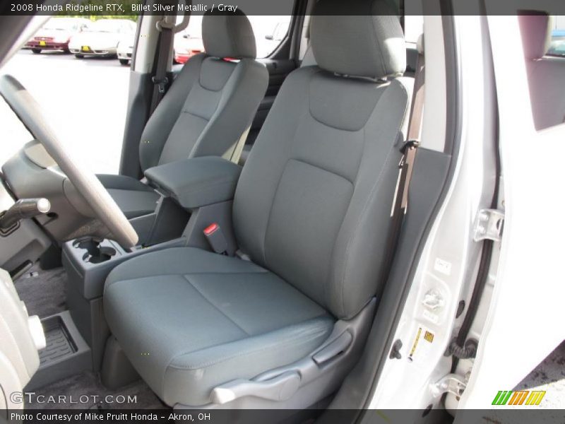 Billet Silver Metallic / Gray 2008 Honda Ridgeline RTX