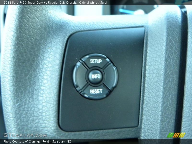 Oxford White / Steel 2011 Ford F450 Super Duty XL Regular Cab Chassis
