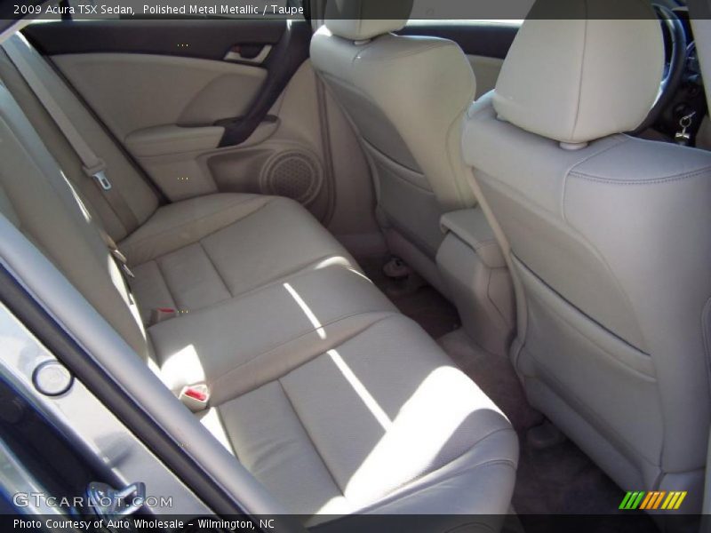 Polished Metal Metallic / Taupe 2009 Acura TSX Sedan