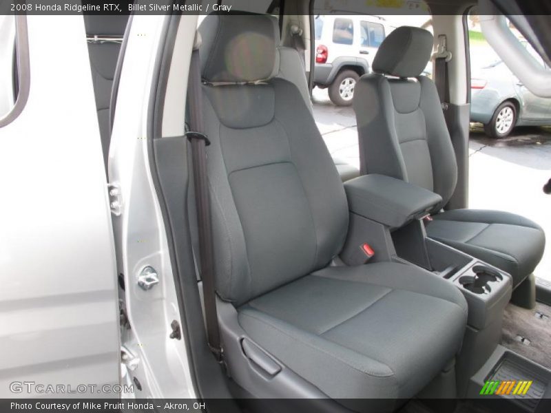 Billet Silver Metallic / Gray 2008 Honda Ridgeline RTX