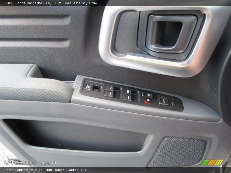 Billet Silver Metallic / Gray 2008 Honda Ridgeline RTX