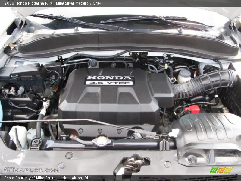 Billet Silver Metallic / Gray 2008 Honda Ridgeline RTX