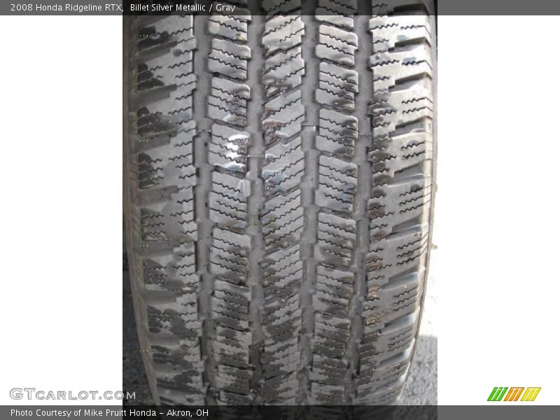 Billet Silver Metallic / Gray 2008 Honda Ridgeline RTX