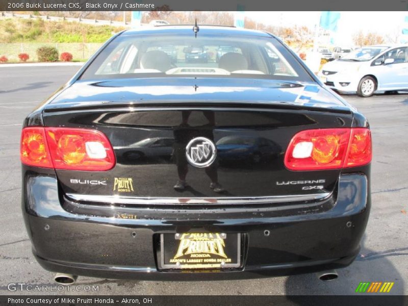 Black Onyx / Cashmere 2006 Buick Lucerne CXS