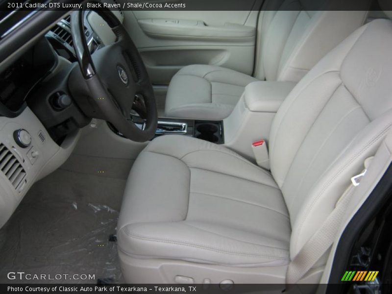 Black Raven / Shale/Cocoa Accents 2011 Cadillac DTS Luxury
