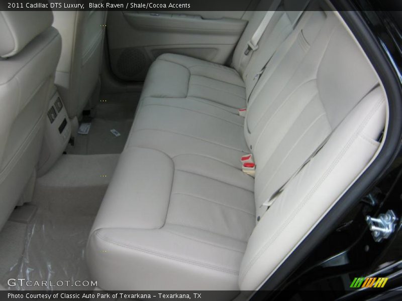 Black Raven / Shale/Cocoa Accents 2011 Cadillac DTS Luxury