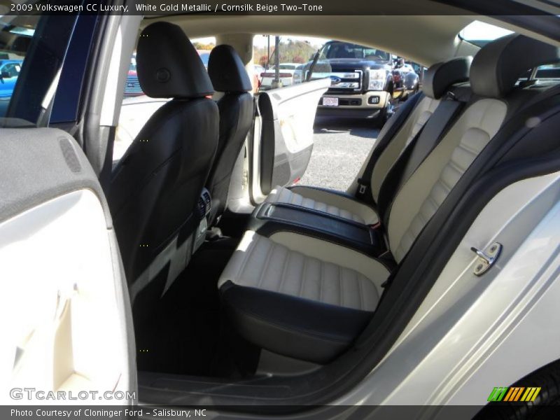  2009 CC Luxury Cornsilk Beige Two-Tone Interior