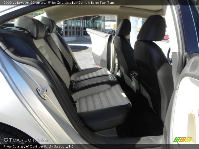 White Gold Metallic / Cornsilk Beige Two-Tone 2009 Volkswagen CC Luxury