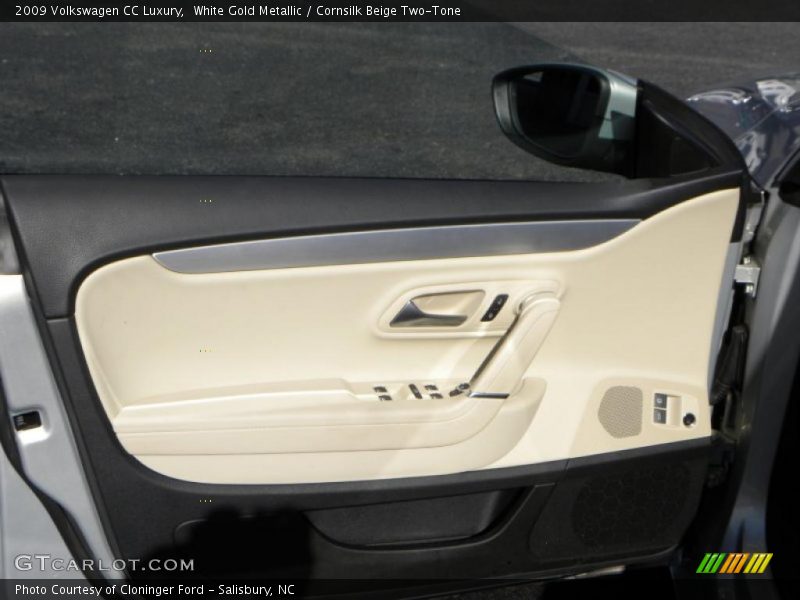White Gold Metallic / Cornsilk Beige Two-Tone 2009 Volkswagen CC Luxury