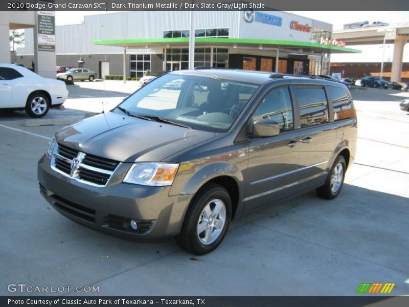 Dark Titanium Metallic / Dark Slate Gray/Light Shale 2010 Dodge Grand Caravan SXT