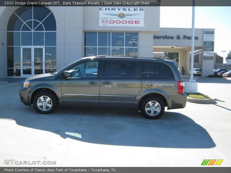 Dark Titanium Metallic / Dark Slate Gray/Light Shale 2010 Dodge Grand Caravan SXT