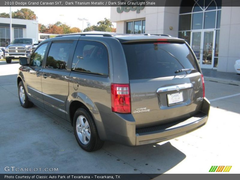 Dark Titanium Metallic / Dark Slate Gray/Light Shale 2010 Dodge Grand Caravan SXT
