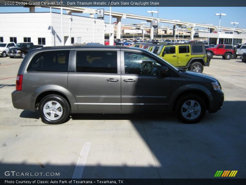 Dark Titanium Metallic / Dark Slate Gray/Light Shale 2010 Dodge Grand Caravan SXT