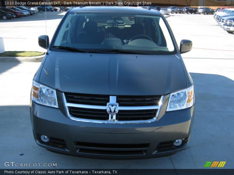 Dark Titanium Metallic / Dark Slate Gray/Light Shale 2010 Dodge Grand Caravan SXT
