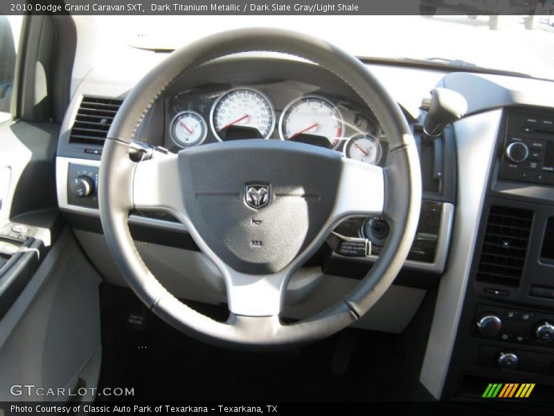 Dark Titanium Metallic / Dark Slate Gray/Light Shale 2010 Dodge Grand Caravan SXT