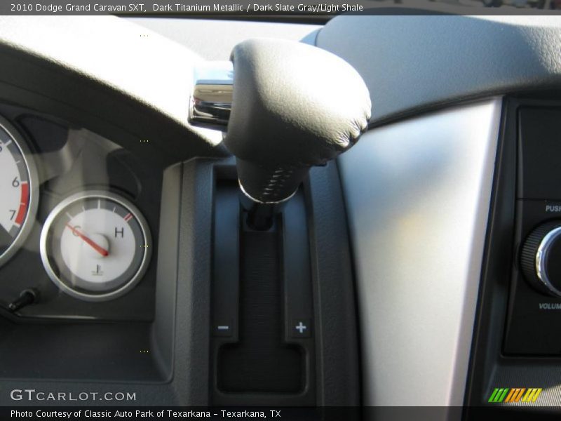 Dark Titanium Metallic / Dark Slate Gray/Light Shale 2010 Dodge Grand Caravan SXT