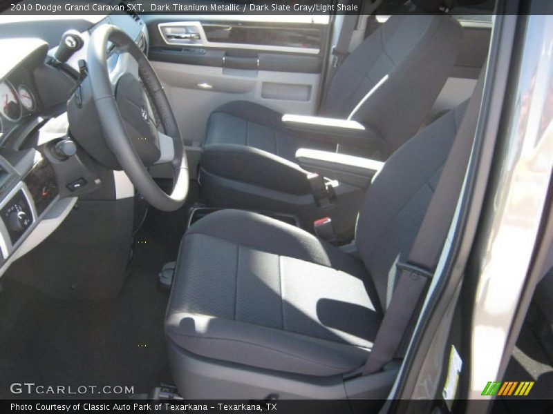 Dark Titanium Metallic / Dark Slate Gray/Light Shale 2010 Dodge Grand Caravan SXT
