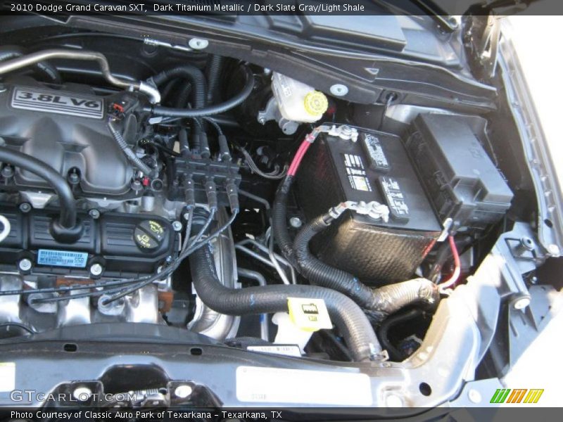 Dark Titanium Metallic / Dark Slate Gray/Light Shale 2010 Dodge Grand Caravan SXT