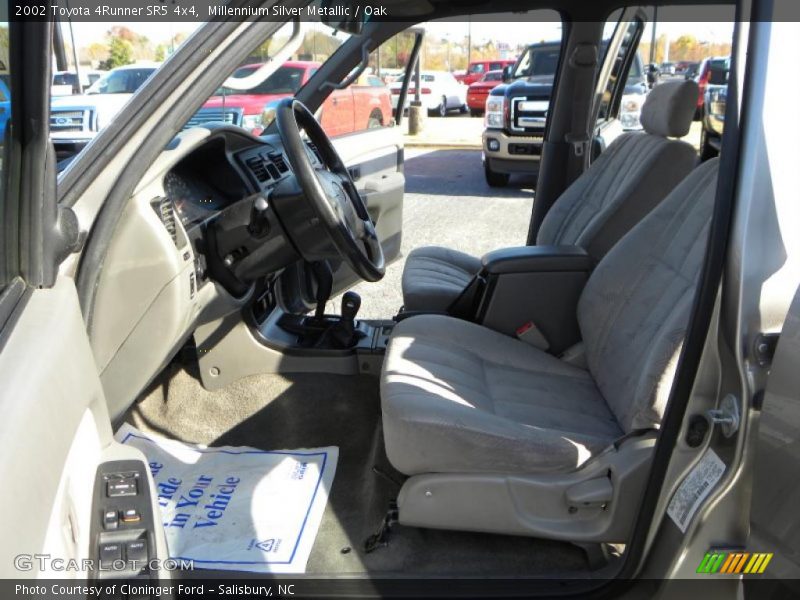  2002 4Runner SR5 4x4 Oak Interior