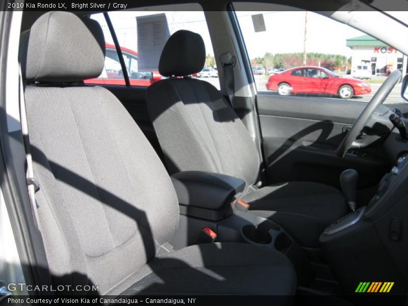 Bright Silver / Gray 2010 Kia Rondo LX