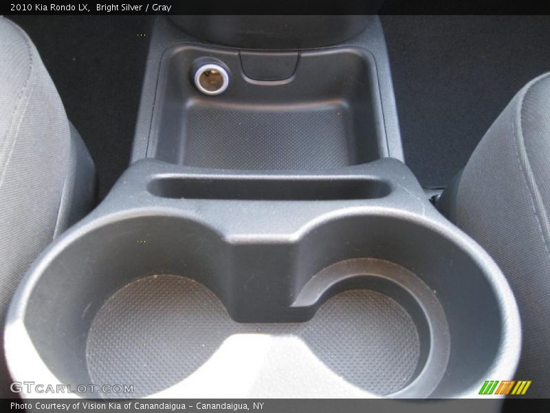 Bright Silver / Gray 2010 Kia Rondo LX