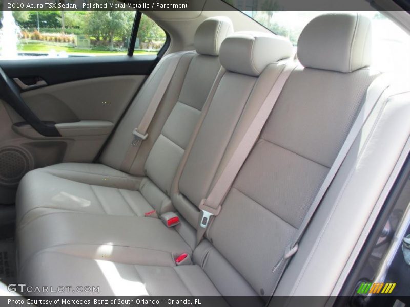Polished Metal Metallic / Parchment 2010 Acura TSX Sedan