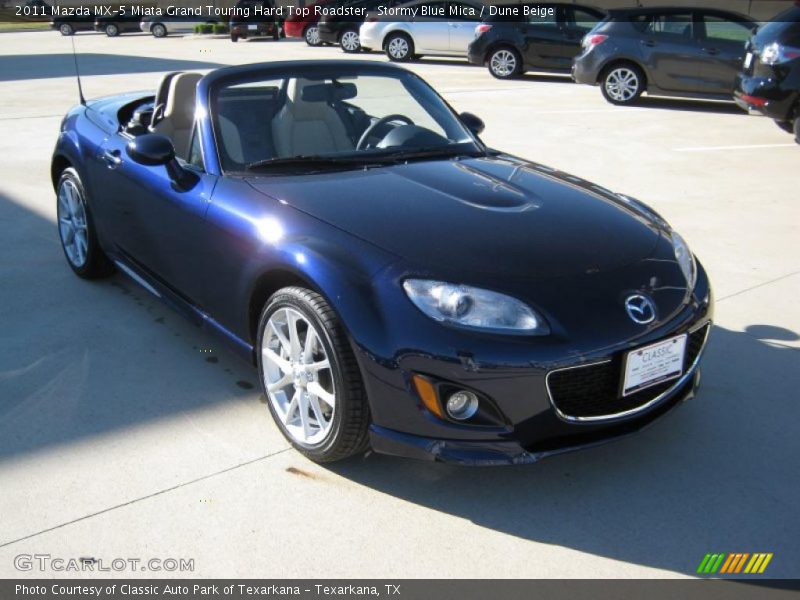  2011 MX-5 Miata Grand Touring Hard Top Roadster Stormy Blue Mica