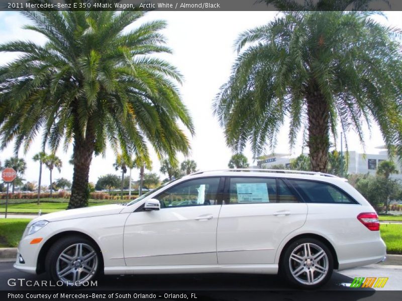 Arctic White / Almond/Black 2011 Mercedes-Benz E 350 4Matic Wagon