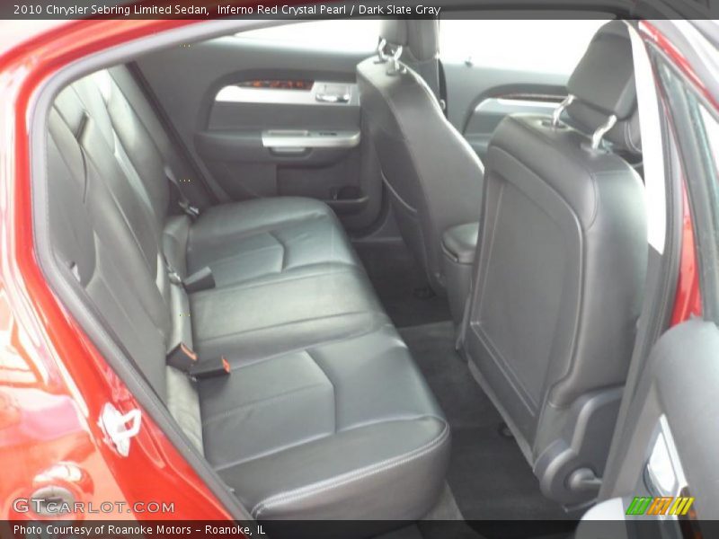 Inferno Red Crystal Pearl / Dark Slate Gray 2010 Chrysler Sebring Limited Sedan
