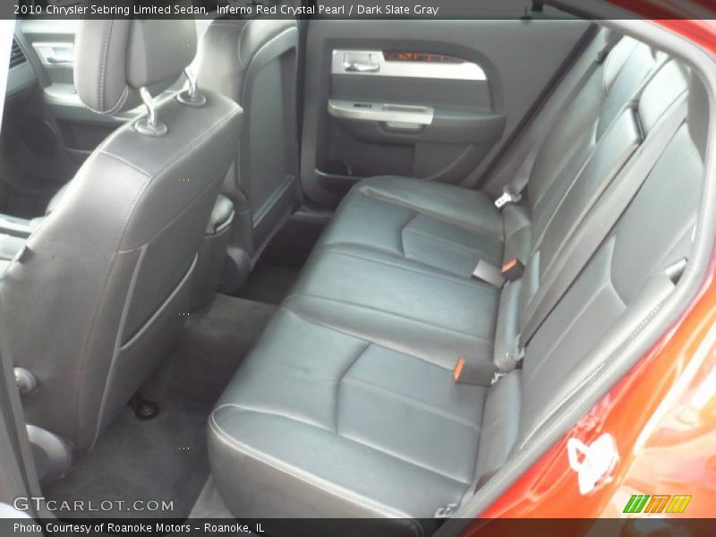 Inferno Red Crystal Pearl / Dark Slate Gray 2010 Chrysler Sebring Limited Sedan