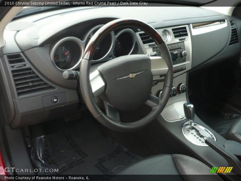 Dark Slate Gray Interior - 2010 Sebring Limited Sedan 