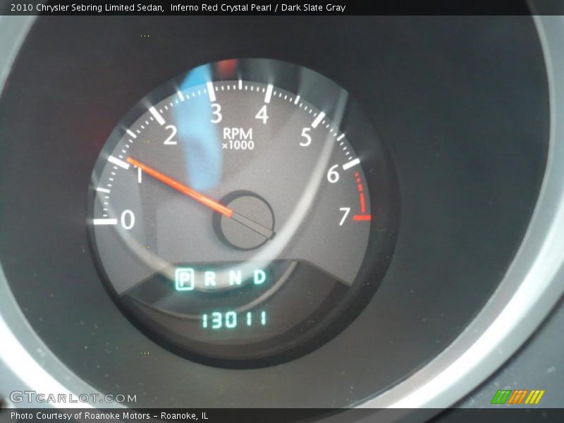  2010 Sebring Limited Sedan Limited Sedan Gauges