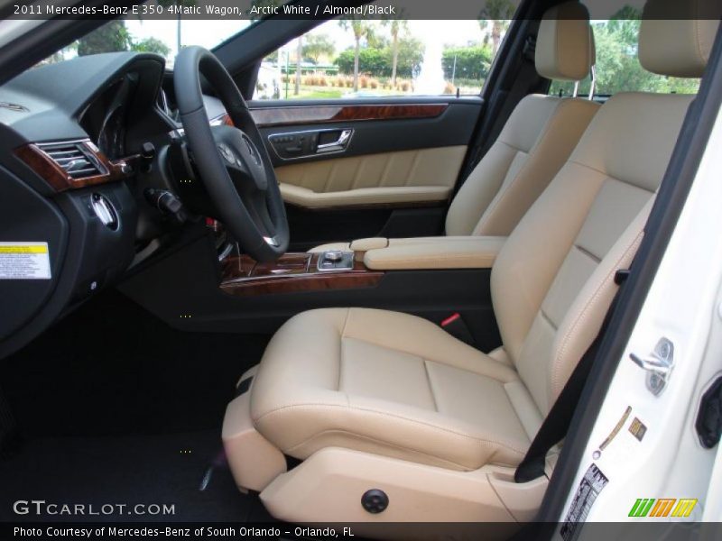 Arctic White / Almond/Black 2011 Mercedes-Benz E 350 4Matic Wagon
