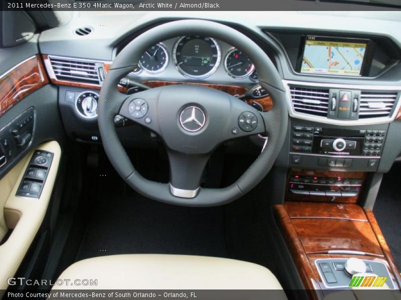 Arctic White / Almond/Black 2011 Mercedes-Benz E 350 4Matic Wagon